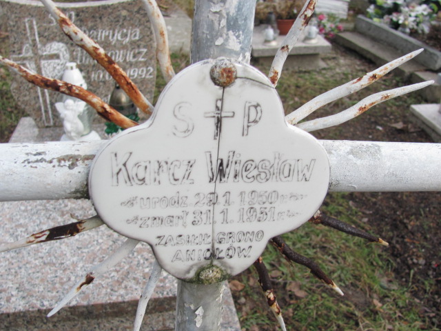 Wiesław Marek Karcz 1950 Jedlina Zdrój - Grobonet - Wyszukiwarka osób pochowanych