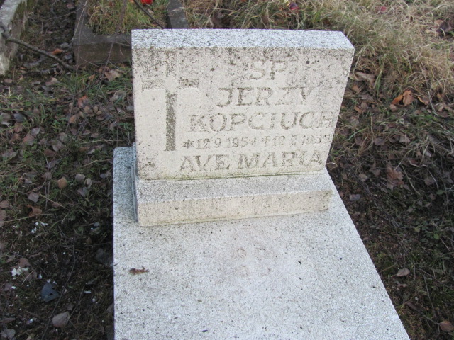 Jerzy Marian Kopciuch 1954 Jedlina Zdrój - Grobonet - Wyszukiwarka osób pochowanych