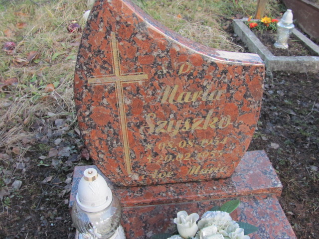 Maria Szyszko 1954 Jedlina Zdrój - Grobonet - Wyszukiwarka osób pochowanych