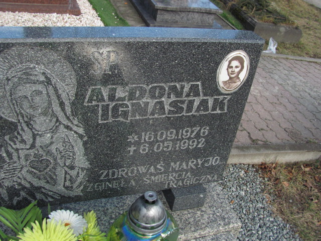 Grób Aldona Ignasiak
