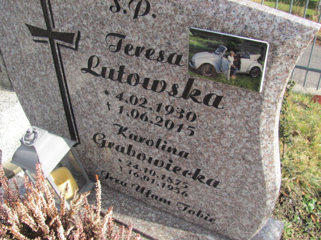 Teresa Lutowska 1930 Jedlina Zdrój - Grobonet - Wyszukiwarka osób pochowanych
