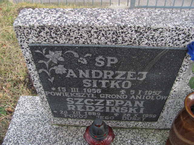 Andrzej Sitko 1956 Jedlina Zdrój - Grobonet - Wyszukiwarka osób pochowanych