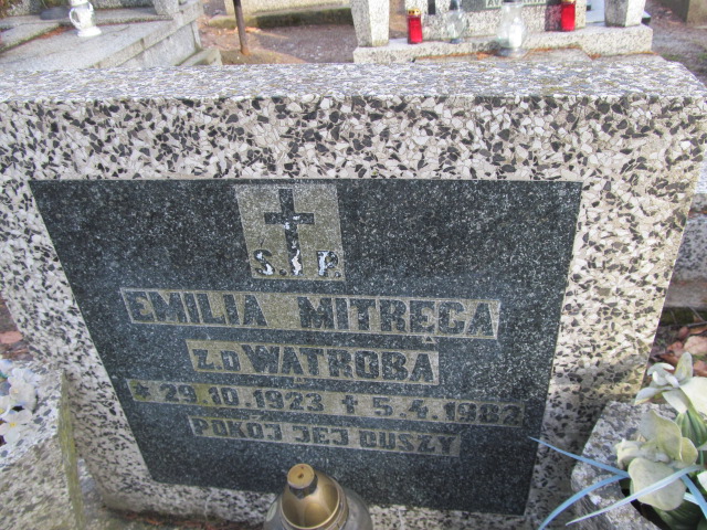 Emilia Mitręga 1923 Jedlina Zdrój - Grobonet - Wyszukiwarka osób pochowanych