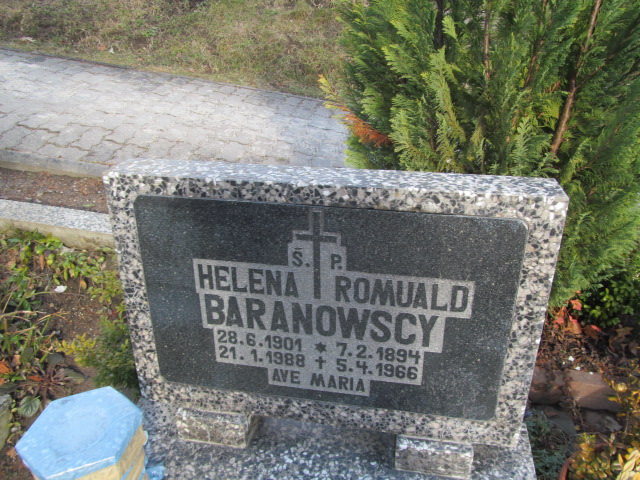 Romuald Baranowski 1894 Jedlina Zdrój - Grobonet - Wyszukiwarka osób pochowanych