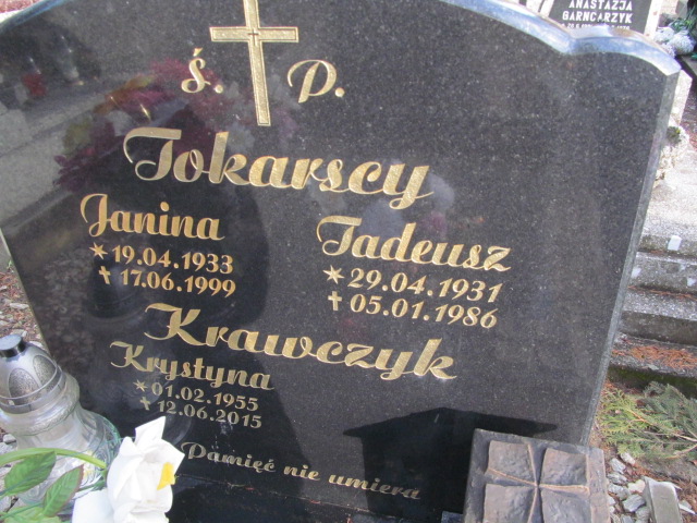 Krystyna Krawczyk 1955 Jedlina Zdrój - Grobonet - Wyszukiwarka osób pochowanych