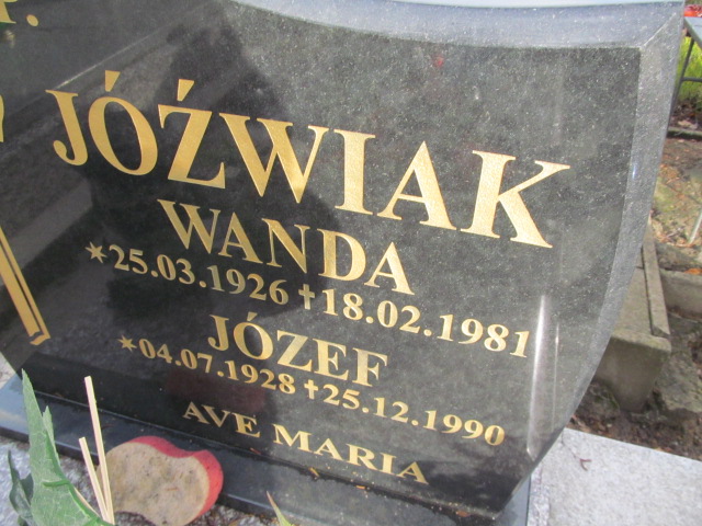 Józef Jóźwiak 1928 Jedlina Zdrój - Grobonet - Wyszukiwarka osób pochowanych