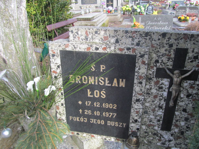 Bronisław Łoś 1902 Jedlina Zdrój - Grobonet - Wyszukiwarka osób pochowanych