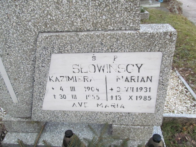 Kazimiera Słowińska 1904 Jedlina Zdrój - Grobonet - Wyszukiwarka osób pochowanych