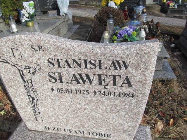 Stanisław Sławęta 1925 Jedlina Zdrój - Grobonet - Wyszukiwarka osób pochowanych