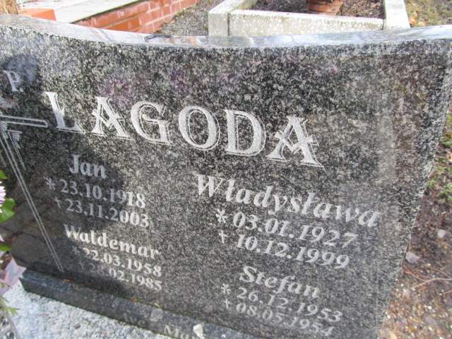 Grób Waldemar Łagoda