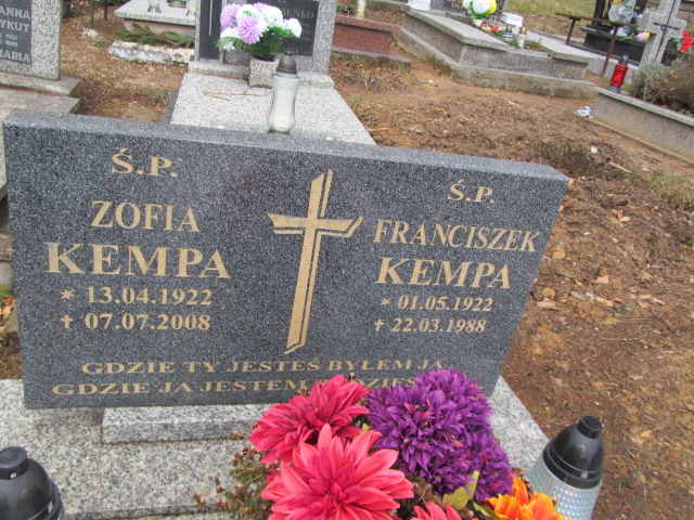 Grób Franciszek Kempa