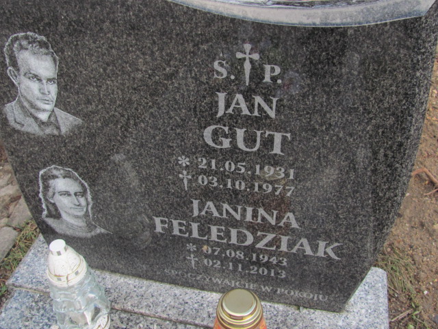 Jan Gut 1931 Jedlina Zdrój - Grobonet - Wyszukiwarka osób pochowanych