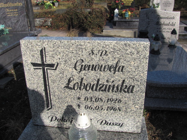 Grób Genowefa Łobodzińska