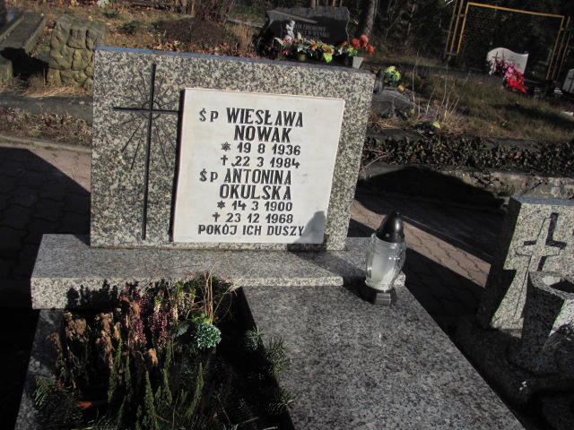 Grób Wiesława Nowak