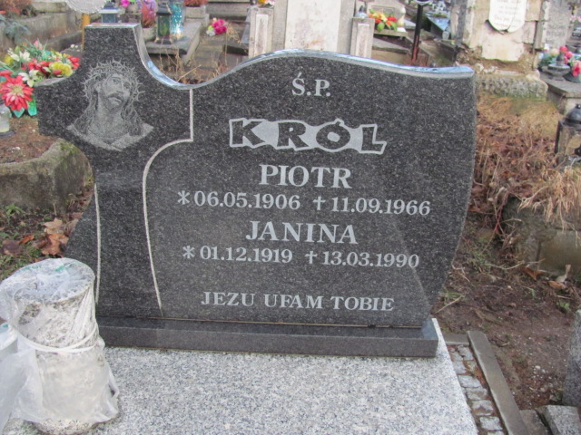 Grób Piotr Król