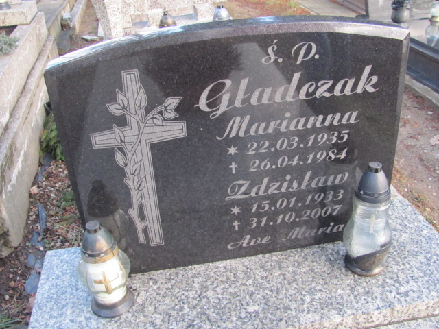 Grób Marianna Gładczak