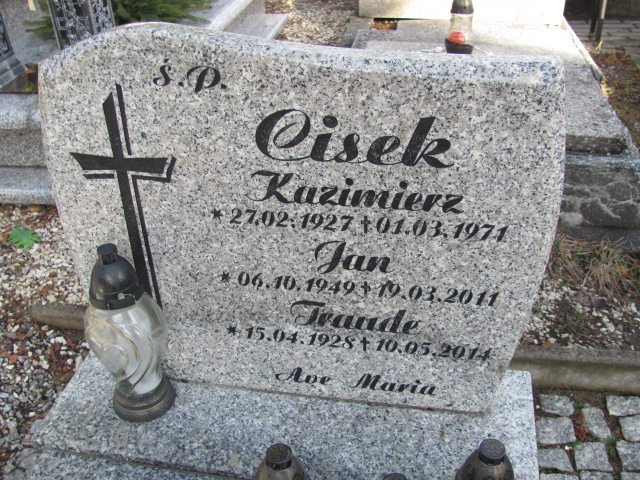 Paulina Cisek 1928 Jedlina Zdrój - Grobonet - Wyszukiwarka osób pochowanych