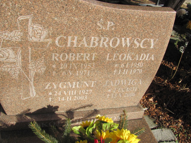 Grób Robert Chabrowski