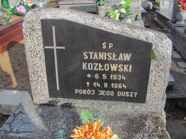 Grób Stanisław Kozłowski