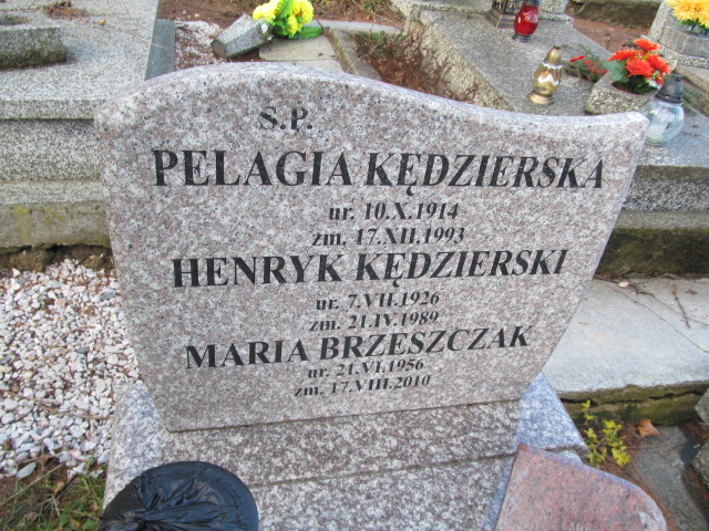 Pelagia Kędzierska 1914 Jedlina Zdrój - Grobonet - Wyszukiwarka osób pochowanych