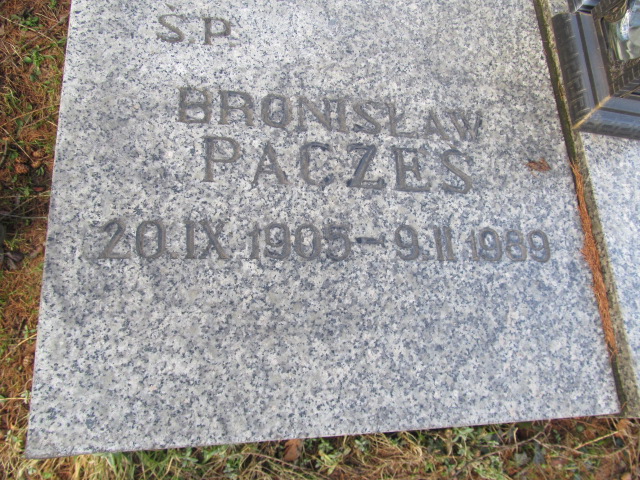 Roland Pacześ 1955 Jedlina Zdrój - Grobonet - Wyszukiwarka osób pochowanych