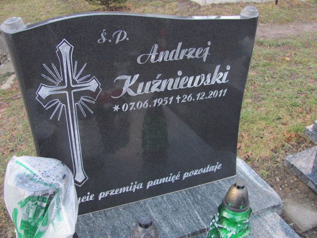 Andrzej Kuźniewski 1951 Jedlina Zdrój - Grobonet - Wyszukiwarka osób pochowanych