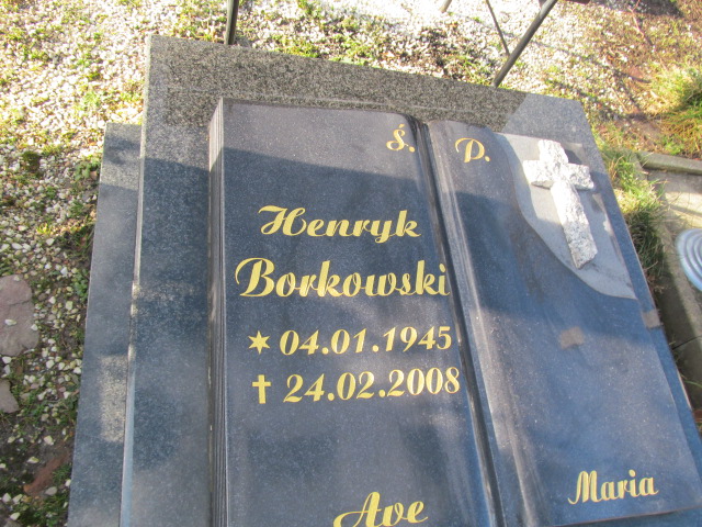 Henryk Borkowski 1945 Jedlina Zdrój - Grobonet - Wyszukiwarka osób pochowanych