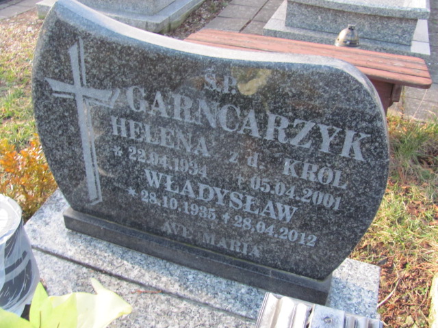 Helena Garncarzyk 1934 Jedlina Zdrój - Grobonet - Wyszukiwarka osób pochowanych