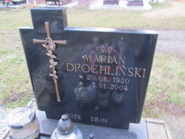 Marian Drochliński 1930 Jedlina Zdrój - Grobonet - Wyszukiwarka osób pochowanych
