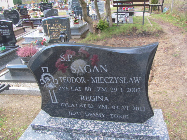 Teodor Mieczysław Sagan 1922 Jedlina Zdrój - Grobonet - Wyszukiwarka osób pochowanych