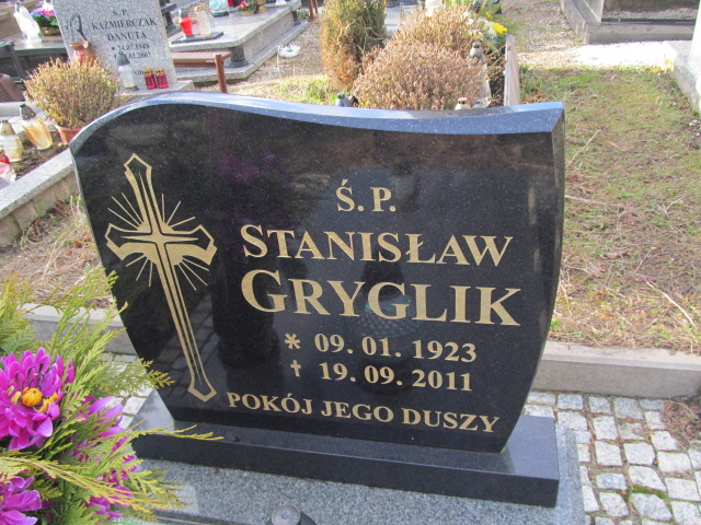 Stanisław Gryglik 1923 Jedlina Zdrój - Grobonet - Wyszukiwarka osób pochowanych