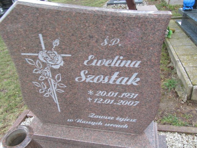 Ewelina Szostak 1931 Jedlina Zdrój - Grobonet - Wyszukiwarka osób pochowanych