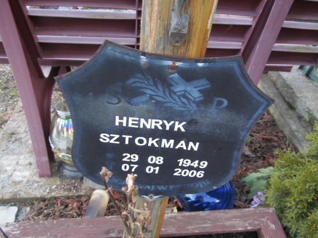 Henryk Sztokman 1949 Jedlina Zdrój - Grobonet - Wyszukiwarka osób pochowanych