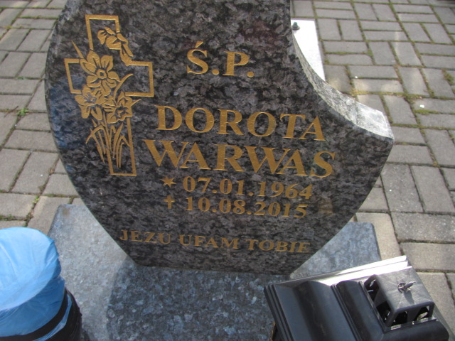 Dorota          URNA Warwas 1964 Jedlina Zdrój - Grobonet - Wyszukiwarka osób pochowanych