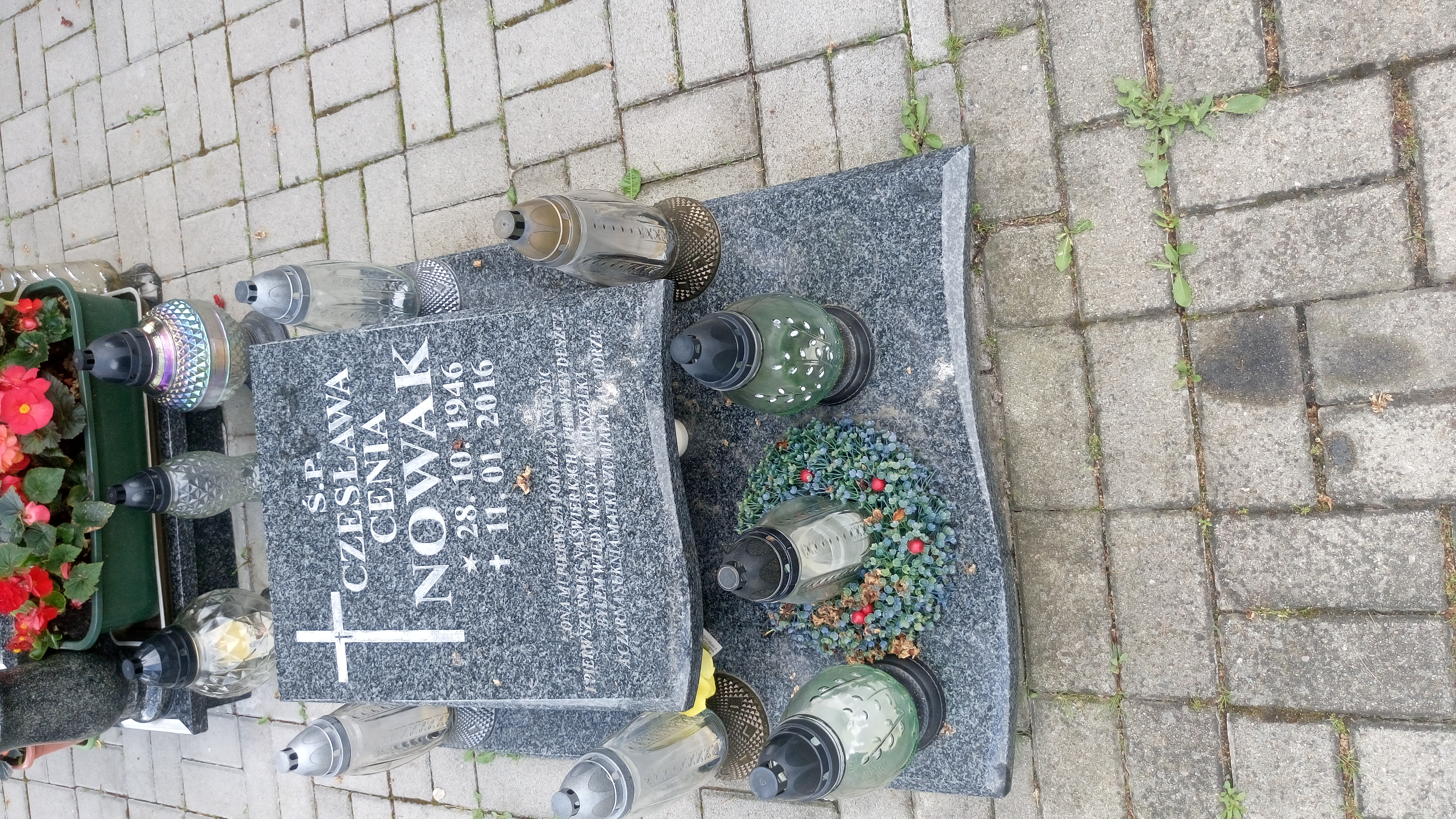 Czesława    URNA Nowak 1948 Jedlina Zdrój - Grobonet - Wyszukiwarka osób pochowanych